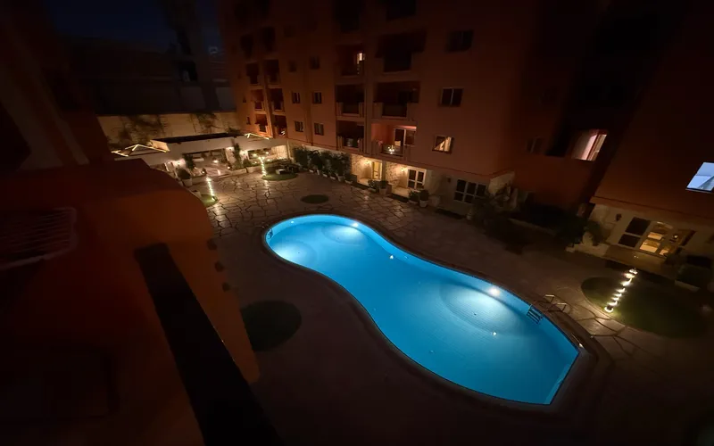 Hotel room with pool view in Nasr City, Cairo